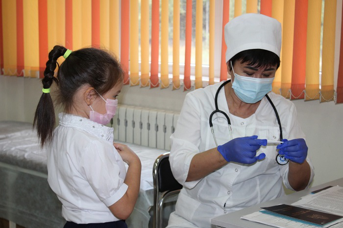 VACCINATION OF FIRST-GRADERS AGAINST TUBERCULOSIS BEGAN IN ALMATY