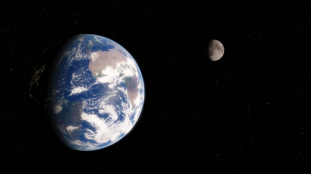 История Земли и Луны в прошлом и будущем